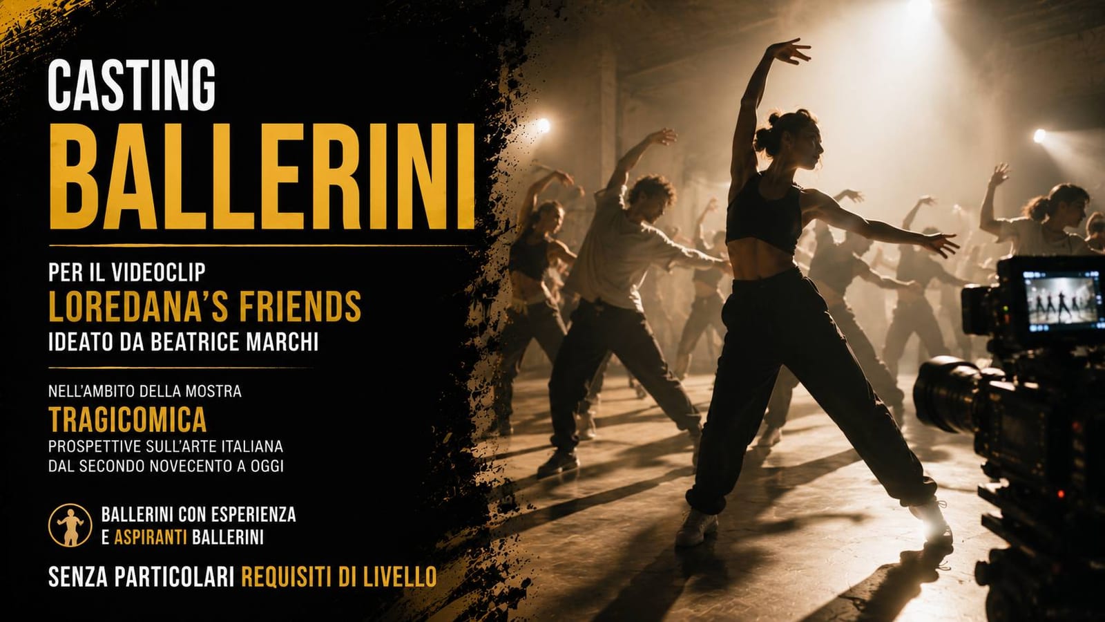 Casting ballerini per performance per "Loredana's Friends"