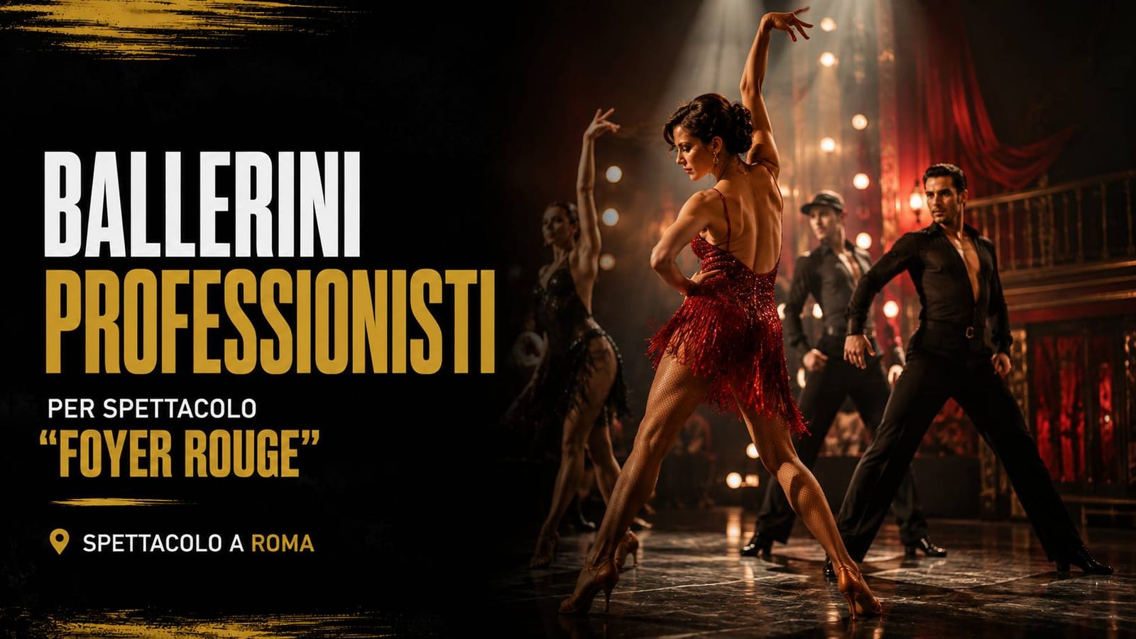Casting ballerini professionisti per "Foyer Rouge" ad Abano Terme