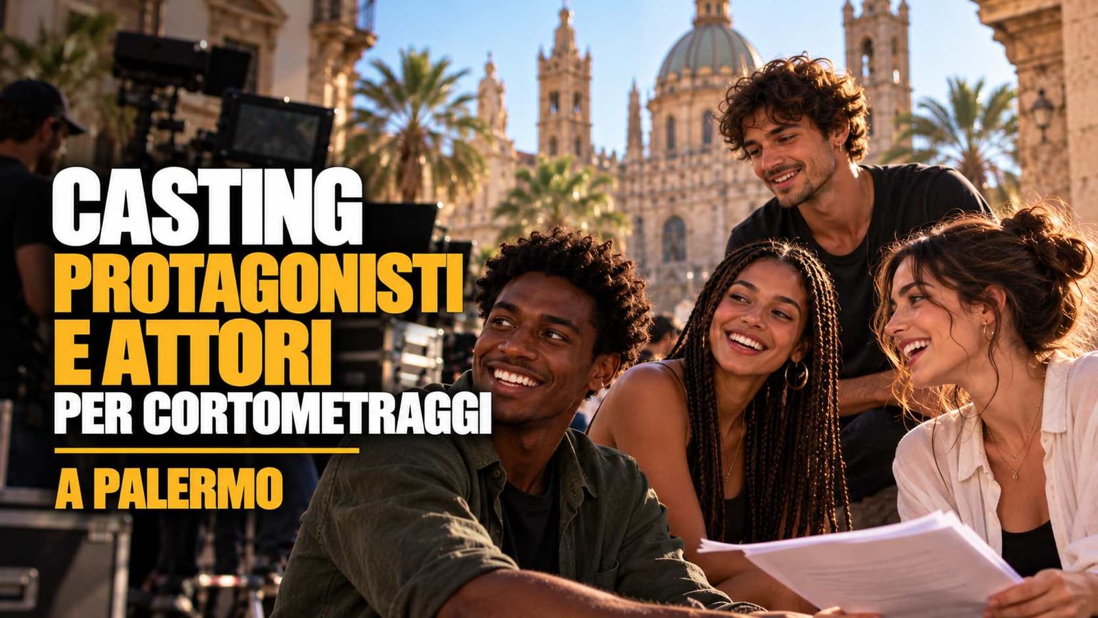 Casting protagonisti e attori per cortometraggi a Palermo